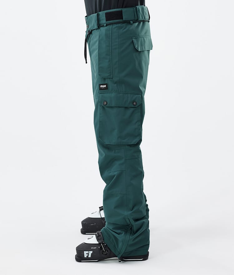 Dope Iconic Pantalon de Ski Homme Bottle Green, Image 3 sur 7