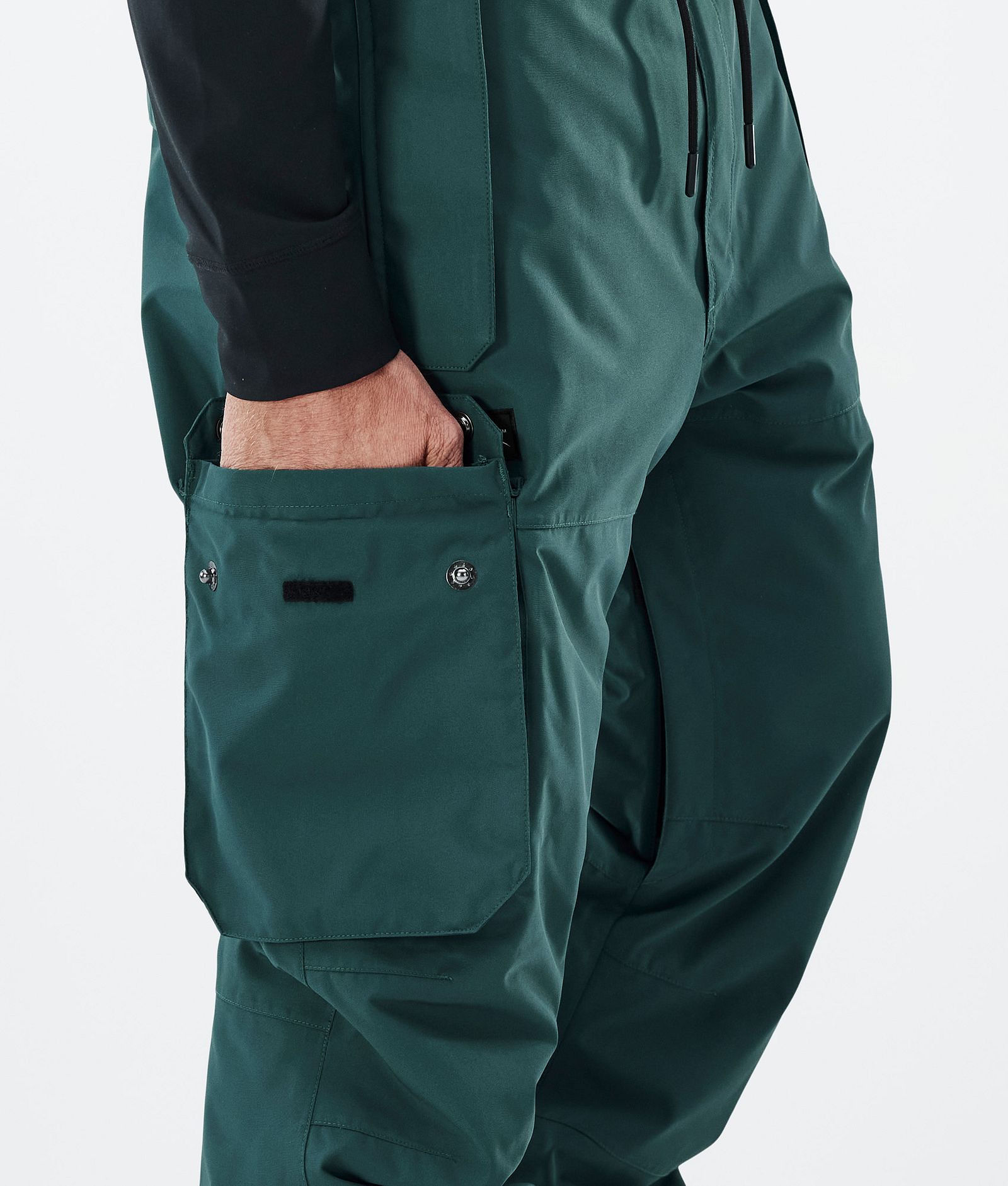 Dope Iconic Pantaloni Snowboard Uomo Bottle Green Renewed, Immagine 6 di 7