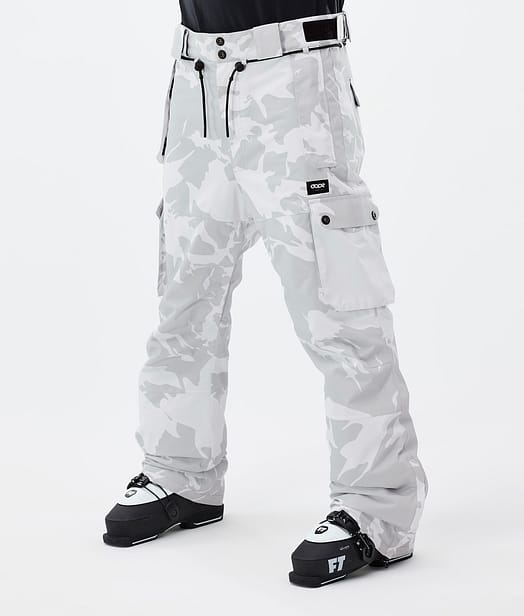 Dope Iconic Lyžařské Kalhoty Pánské Grey Camo