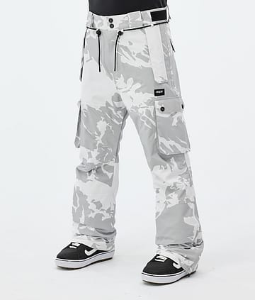 Dope Iconic Snowboard Pants Grey Camo
