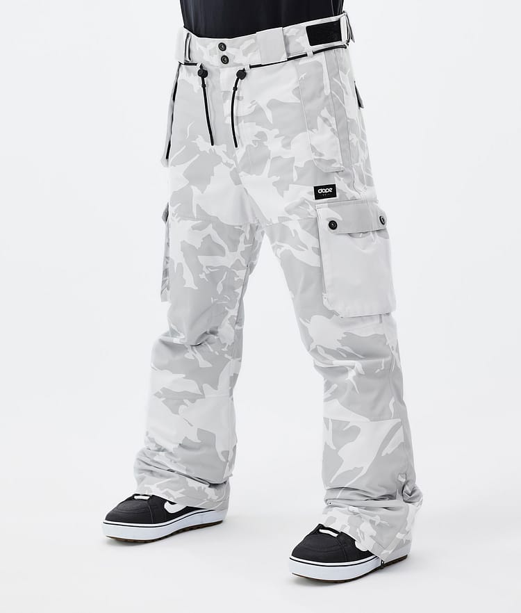 Dope Iconic Spodnie Snowboardowe Mężczyźni Grey Camo