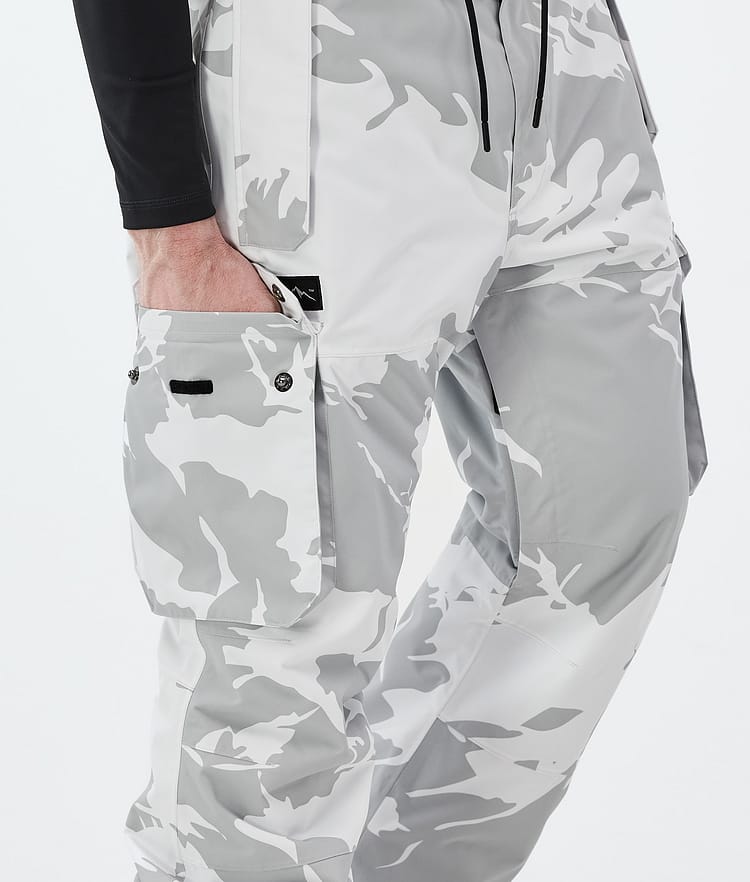 Dope Iconic Ski Pants Men Grey Camo, Image 6 of 7