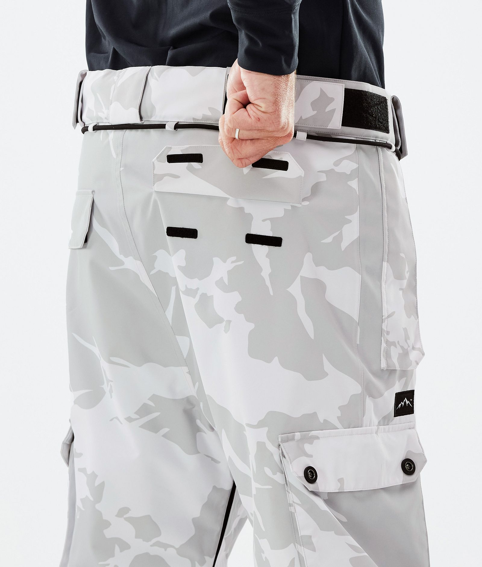 Dope Iconic Pantaloni Snowboard Uomo Grey Camo