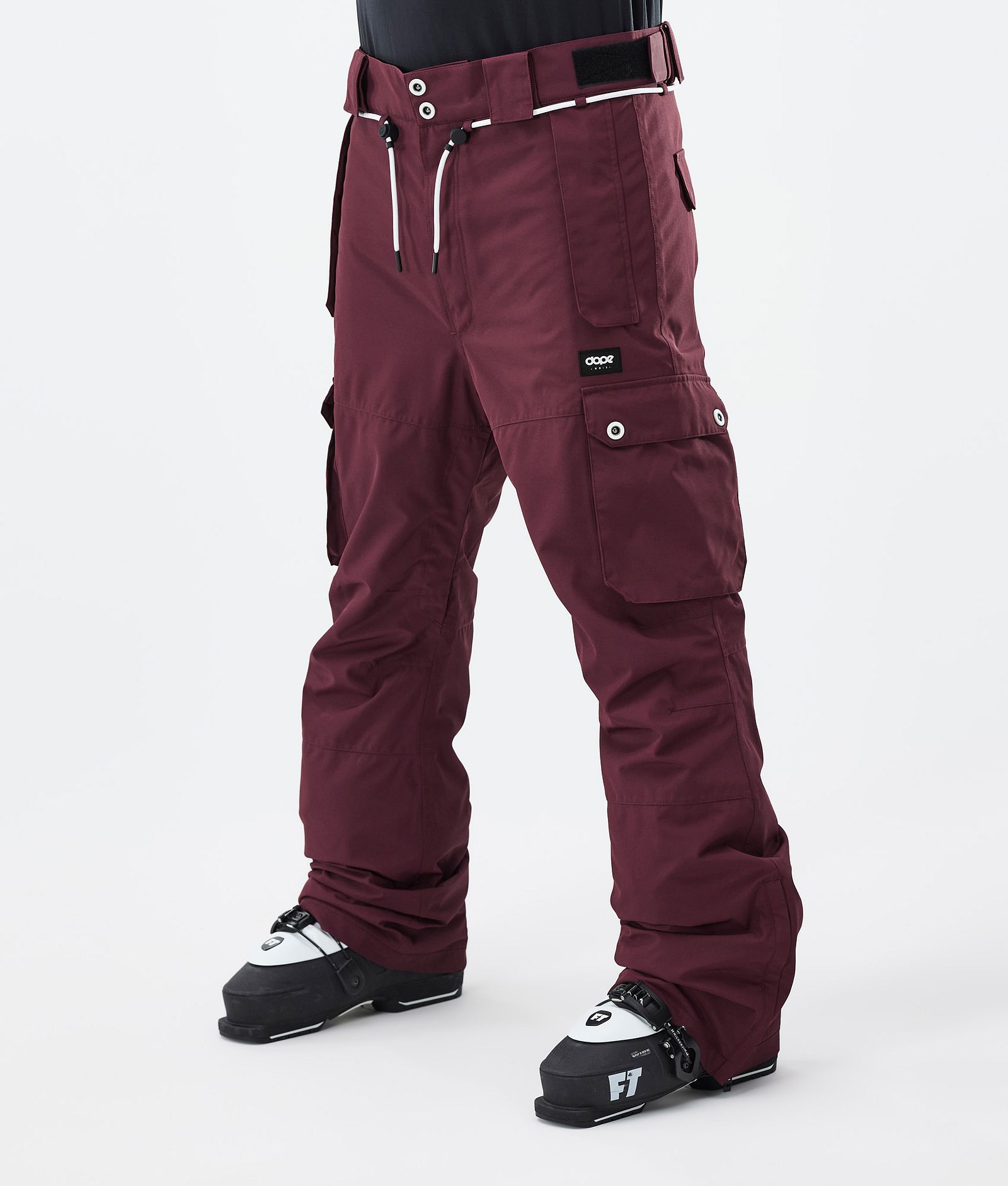 Dope Iconic Pantalon de Ski Homme Burgundy, Image 1 sur 7