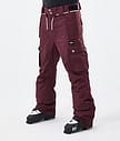 Dope Iconic Ski Pants Men Burgundy