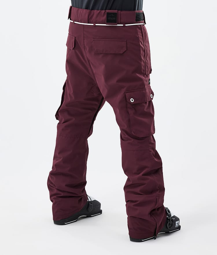 Dope Iconic Ski Pants Men Burgundy