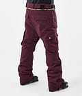 Dope Iconic Pantalon de Ski Homme Burgundy, Image 4 sur 7
