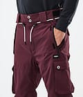Dope Iconic Kalhoty na Snowboard Pánské Burgundy, Obrázek 5 z 7