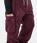 Dope Iconic Pantalon de Ski Homme Burgundy, Image 6 sur 7