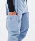 Dope Iconic Pantalon de Snowboard Homme Light Blue, Image 6 sur 7