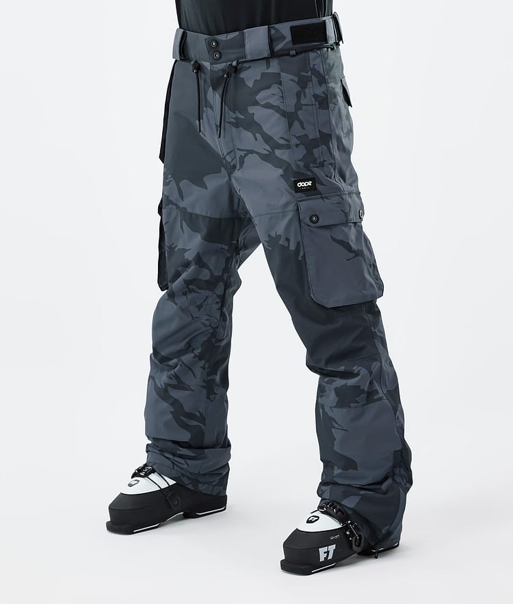 Dope Iconic Lyžařské Kalhoty Pánské Metal Blue Camo, Obrázek 1 z 7