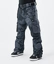 Dope Iconic Spodnie Snowboardowe Mężczyźni Metal Blue Camo