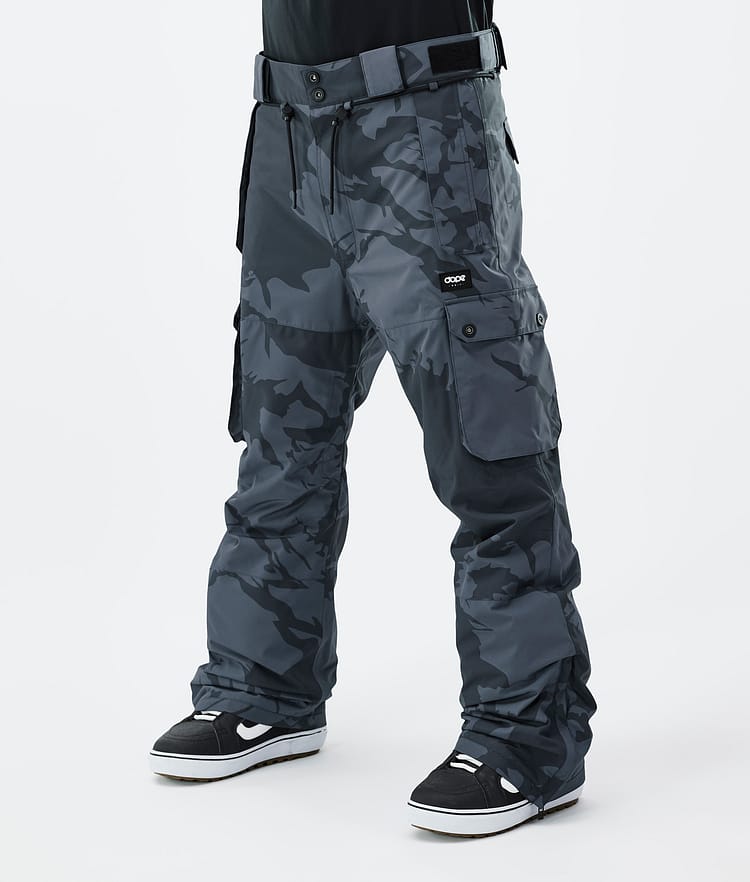 Dope Iconic Pantaloni Snowboard Uomo Metal Blue Camo, Immagine 1 di 7