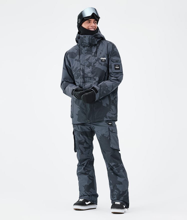 Dope Iconic Pantalon de Snowboard Homme Metal Blue Camo, Image 2 sur 7
