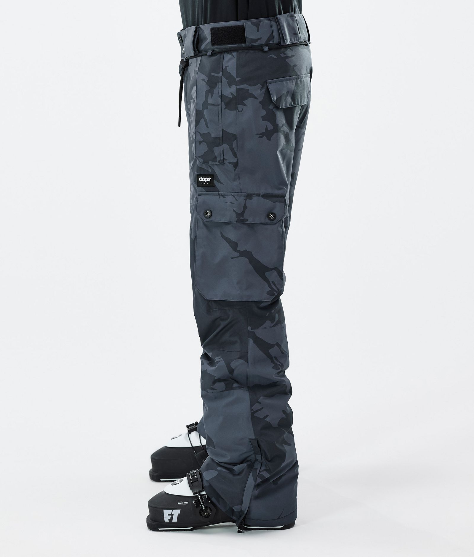 Dope Iconic Lyžařské Kalhoty Pánské Metal Blue Camo, Obrázek 3 z 7