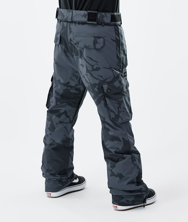 Dope Iconic Snowboard Pants Men Metal Blue Camo, Image 4 of 7