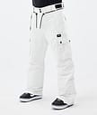 Dope Iconic Pantalones Snowboard Hombre Old White