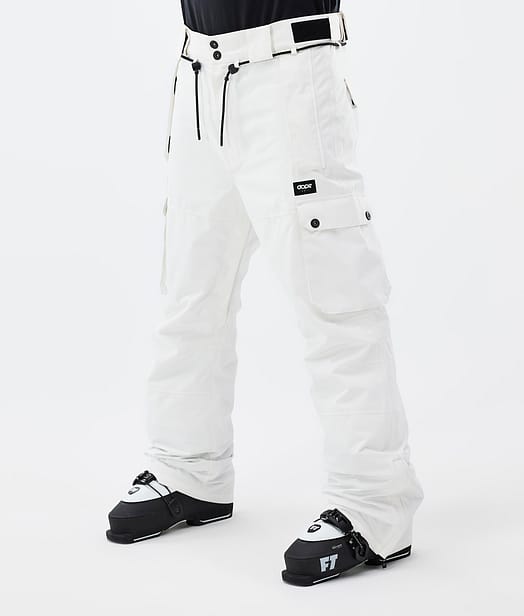 Dope Iconic Ski Pants Men Old White