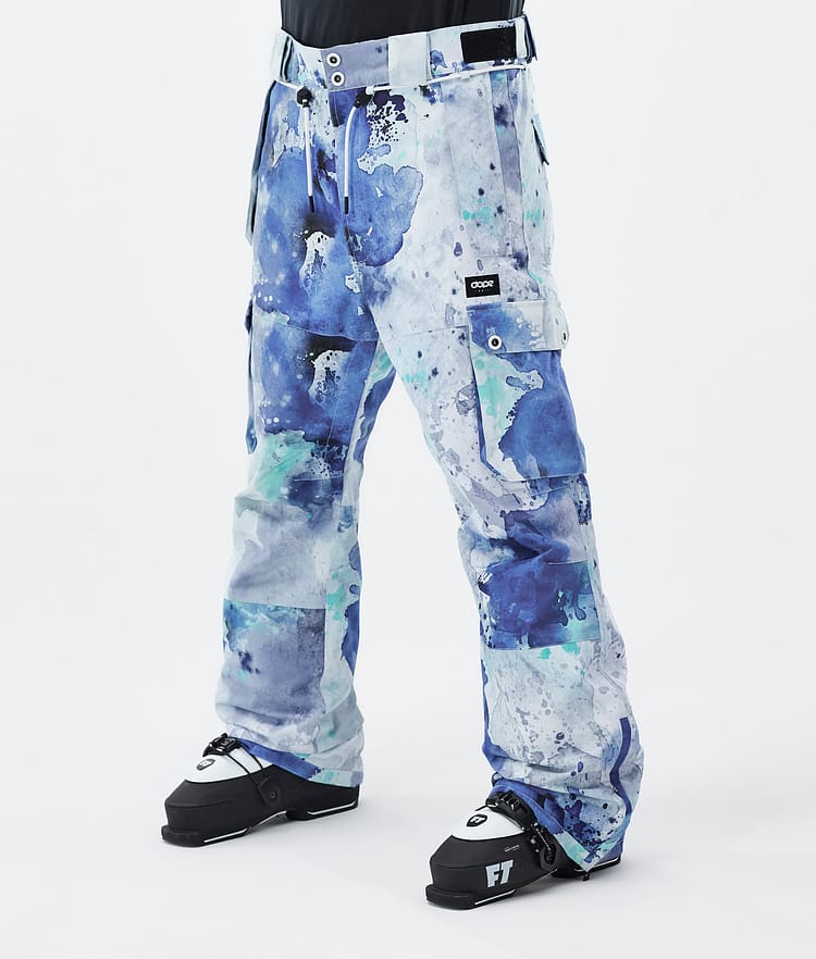 Dope Iconic Pantalones Esquí Hombre Spray Blue Green - Azul