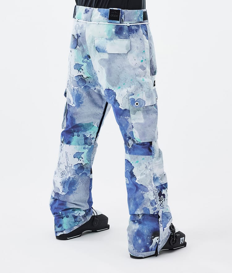 Dope Iconic Ski Pants Men Spray Blue Green, Image 4 of 7