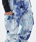 Dope Iconic Snowboard Pants Men Spray Blue Green, Image 6 of 7
