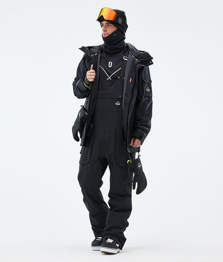 Dope Notorious B.I.B Pantaloni Snowboard Uomo Black, Immagine 2 di 7