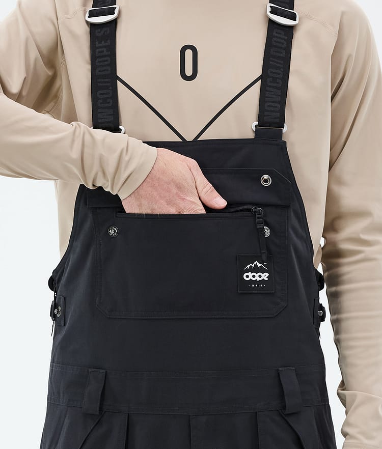 Dope Notorious B.I.B Pantaloni Snowboard Uomo Black, Immagine 6 di 7
