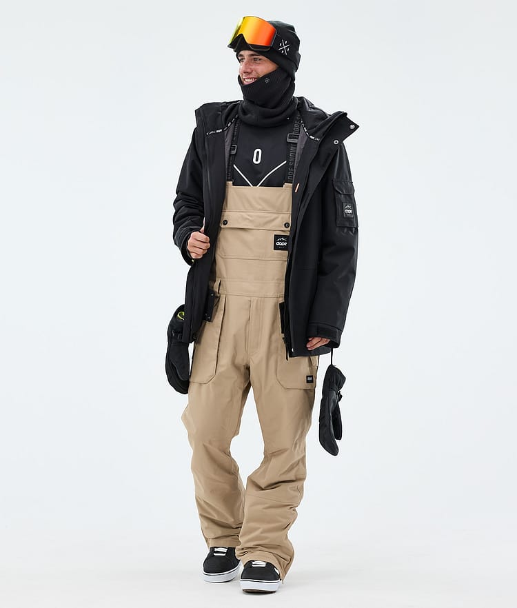 Dope Notorious B.I.B Pantaloni Snowboard Uomo Khaki, Image 2 of 7