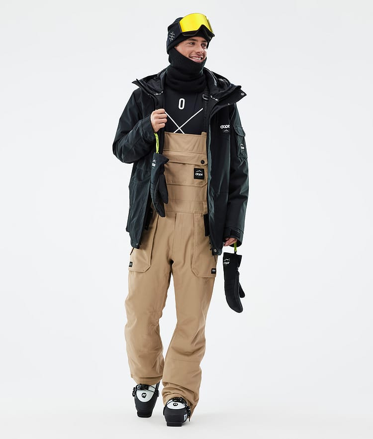 Dope Notorious B.I.B Pantaloni Sci Uomo Khaki