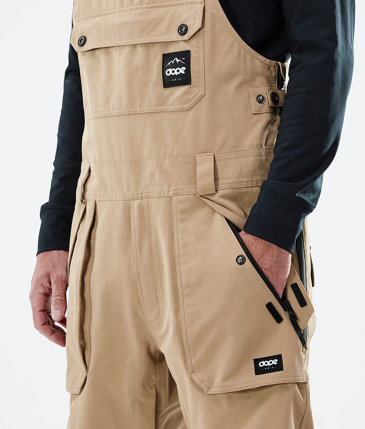 Dope Notorious B.I.B Pantaloni Snowboard Uomo Khaki, Immagine 5 di 7