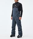 Dope Notorious B.I.B Ski Pants Men Metal Blue