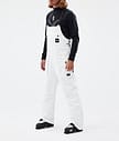 Dope Notorious B.I.B Pantalon de Ski Homme Old White