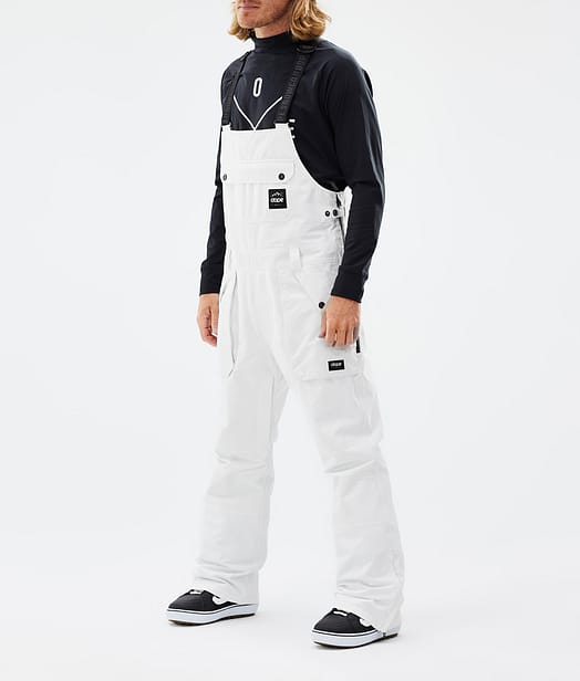 Dope Notorious B.I.B Pantaloni Snowboard Uomo Old White