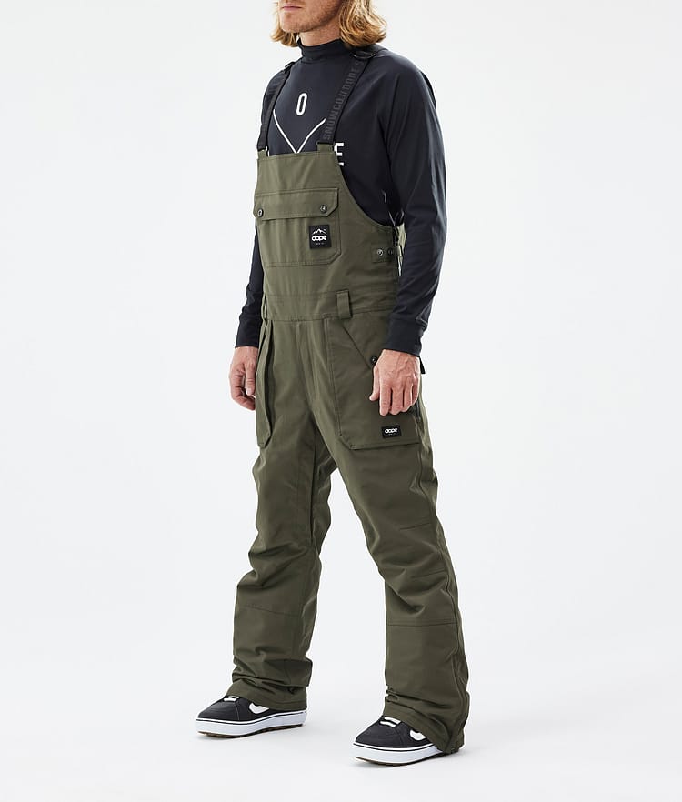 Dope Notorious B.I.B Snowboard Pants Men Olive Green