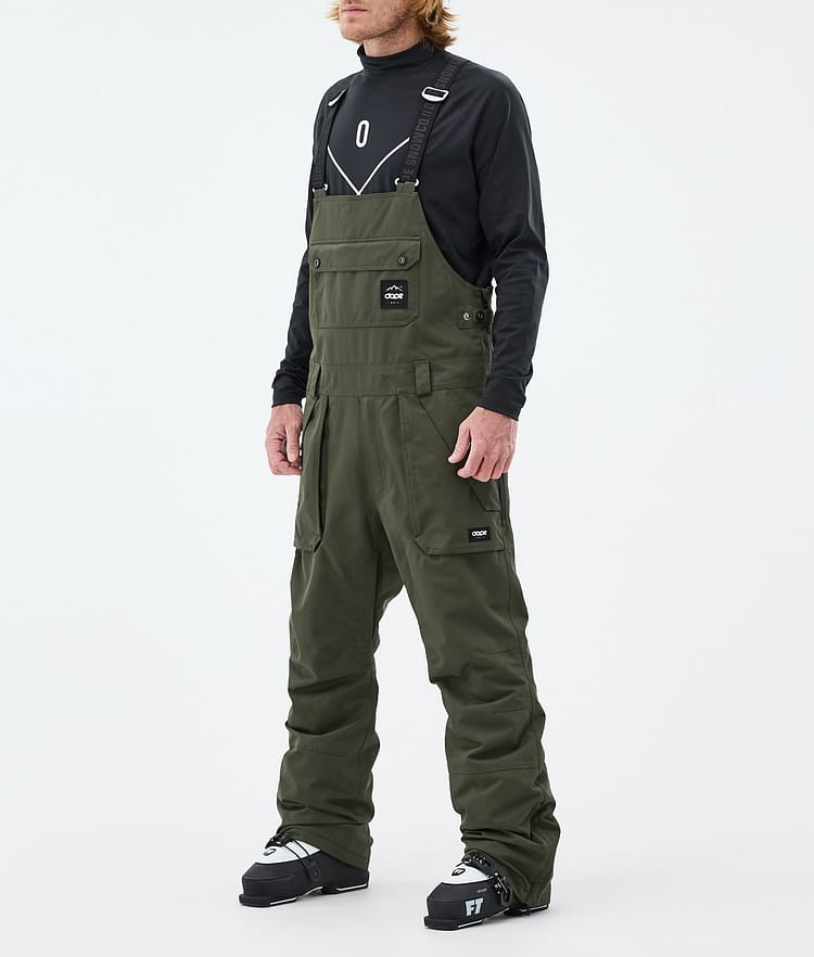 Dope Notorious B.I.B Pantaloni Sci Uomo Olive Green, Immagine 1 di 7