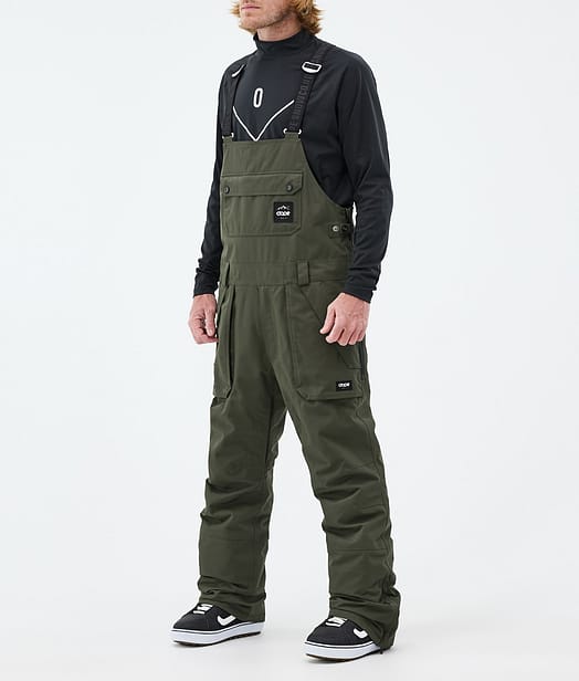 Dope Notorious B.I.B Snowboard Pants Men Olive Green
