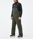 Dope Notorious B.I.B Pantaloni Snowboard Uomo Olive Green
