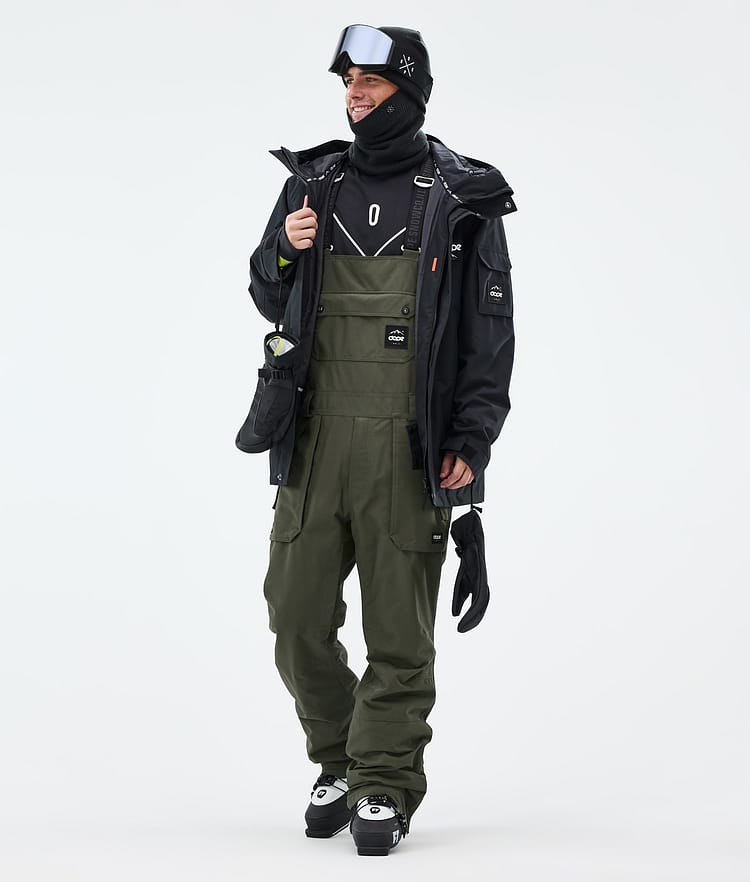 Dope Notorious B.I.B Pantaloni Sci Uomo Olive Green, Immagine 2 di 7