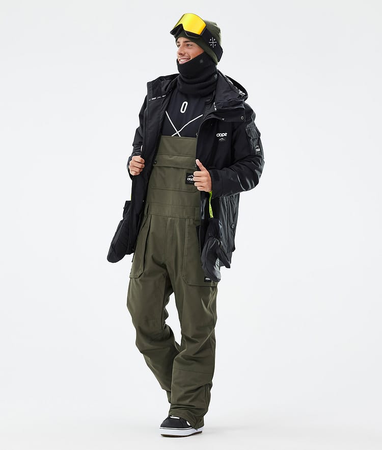 Dope Notorious B.I.B Pantaloni Snowboard Uomo Olive Green, Immagine 2 di 7