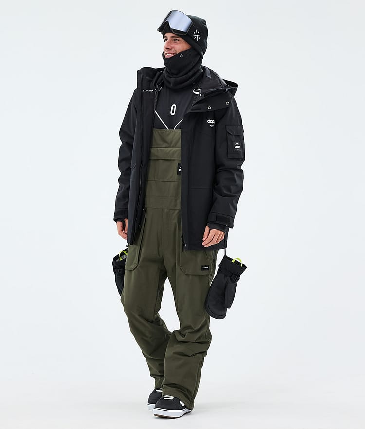 Dope Notorious B.I.B Pantalon de Snowboard Homme Olive Green, Image 2 of 7