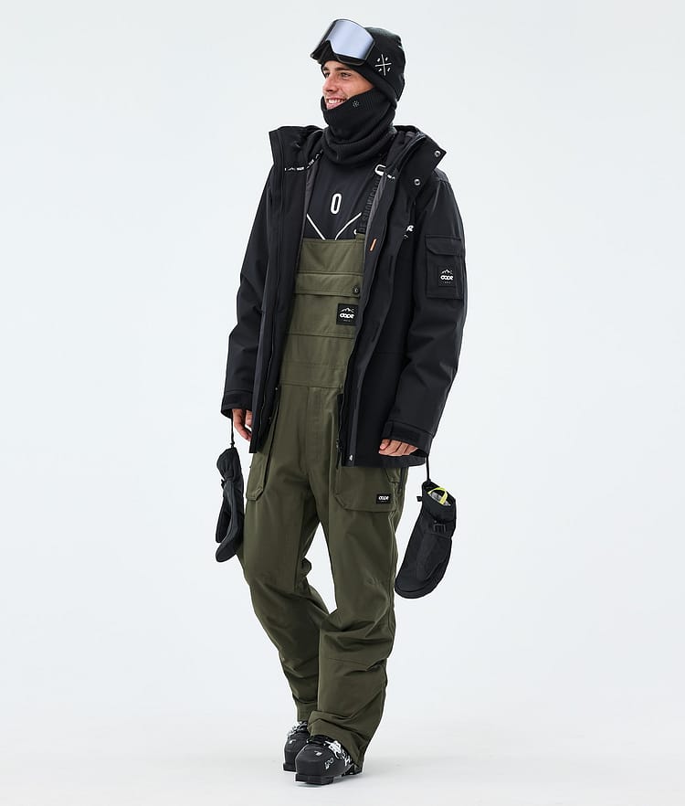 Dope Notorious B.I.B Skihose Herren Olive Green, Image 2 of 7
