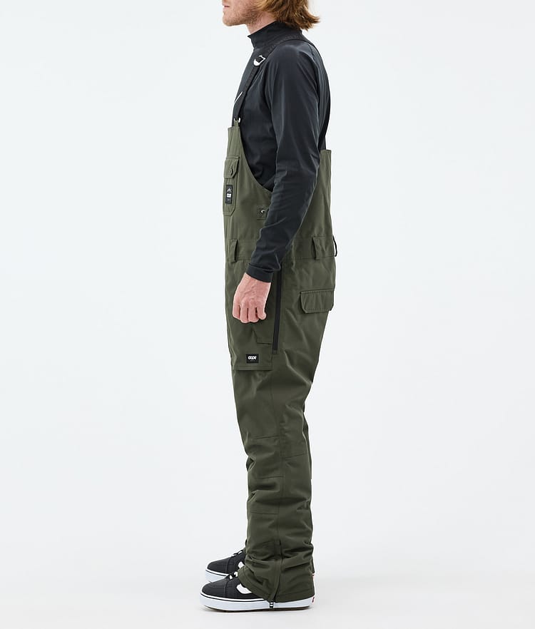 Dope Notorious B.I.B Pantaloni Snowboard Uomo Olive Green Renewed, Immagine 3 di 7