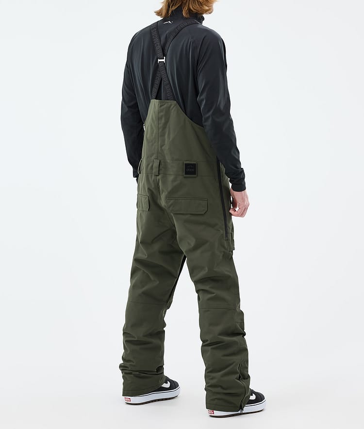 Dope Notorious B.I.B Pantaloni Snowboard Uomo Olive Green Renewed, Immagine 4 di 7