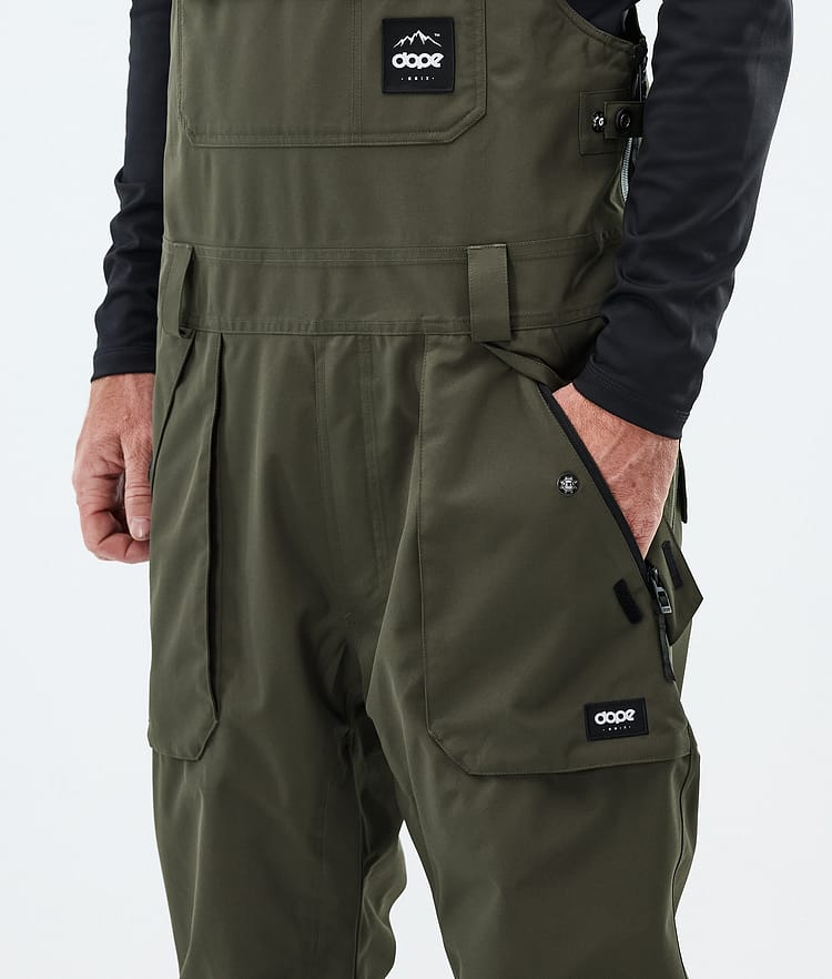 Dope Notorious B.I.B Pantalon de Snowboard Homme Olive Green, Image 5 of 7