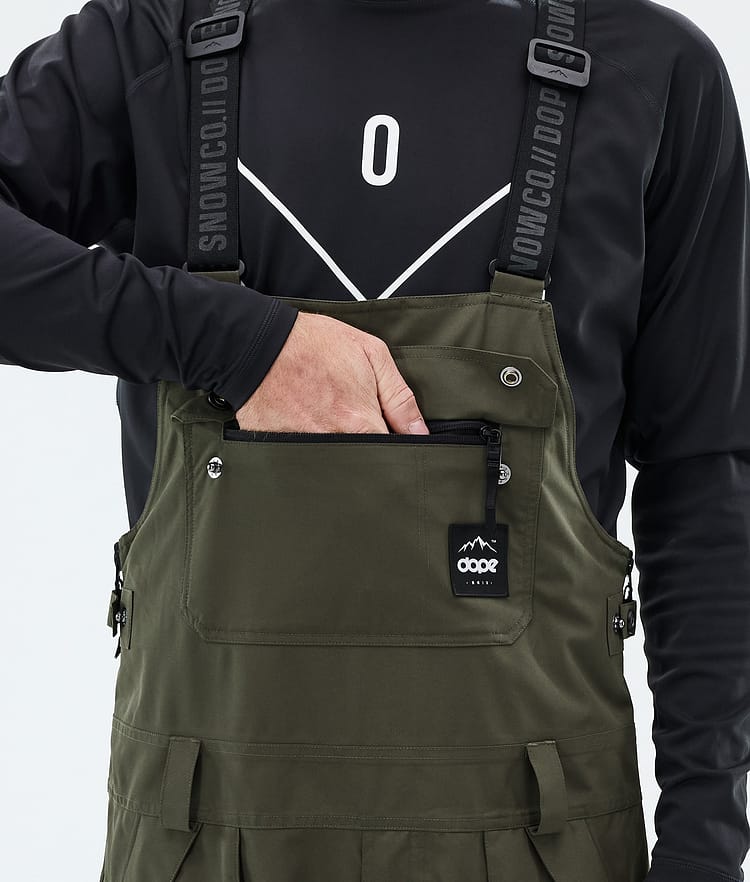 Dope Notorious B.I.B Skihose Herren Olive Green, Image 6 of 7