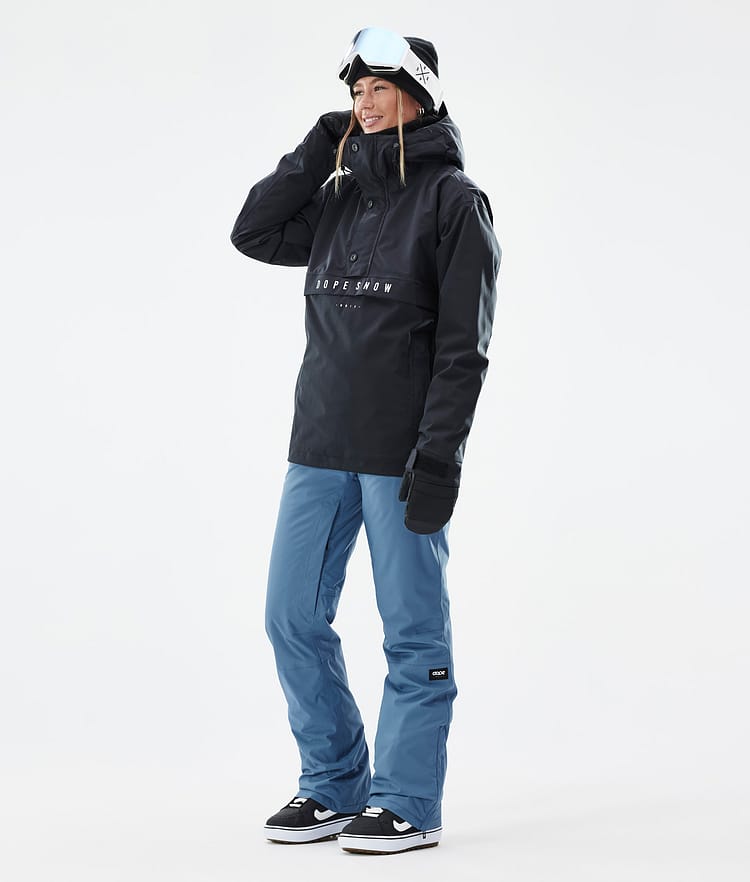 Dope Con W Pantaloni Snowboard Donna Blue Steel