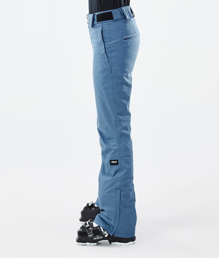 Dope Con W Pantalon de Ski Femme Blue Steel