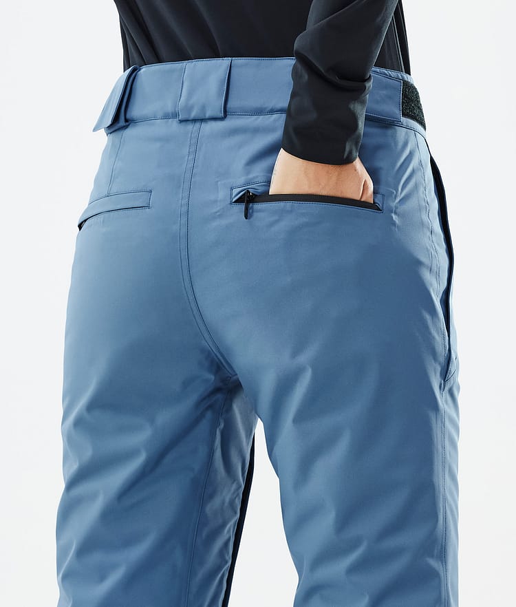 Dope Con W Pantalon de Snowboard Femme Blue Steel