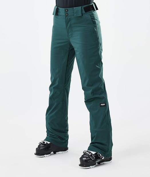 Dope Con W Pantaloni Sci Donna Bottle Green