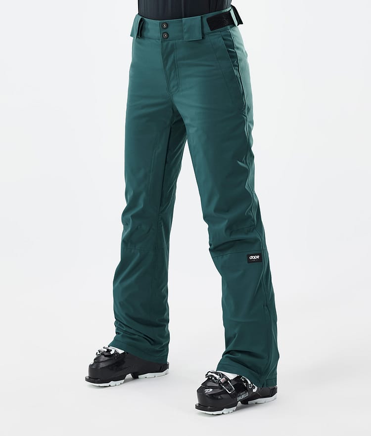 Dope Con W Pantalon de Ski Femme Bottle Green, Image 1 sur 6